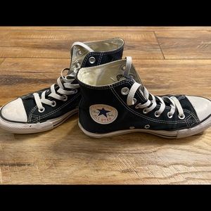 Black Hightop Converse